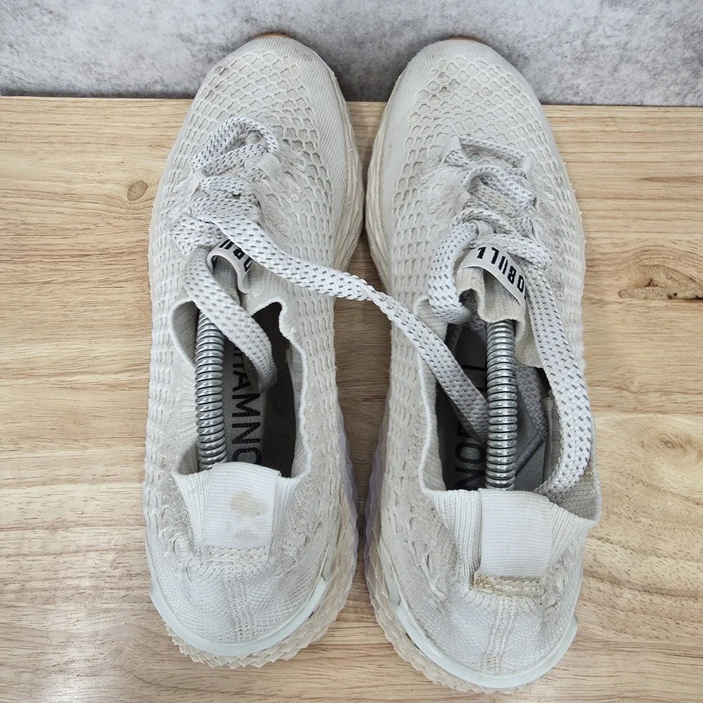 Nobull Allday Knit‎ Running Shoes Mens 10.5 White Sneakers Trainers CrossFit